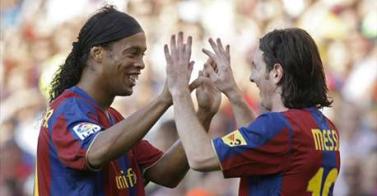 messi et ronaldinho