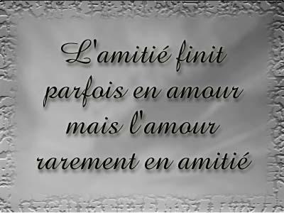  l'amour et l'amitié