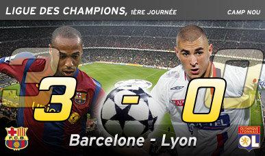 lyon barça